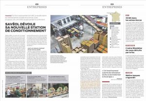 AB Process Ingénierie apparait dans Process Alimentaire pour sa collaboration avec Savéol